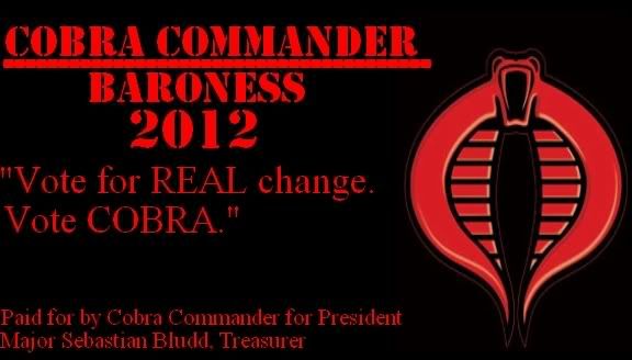 cobra commander president